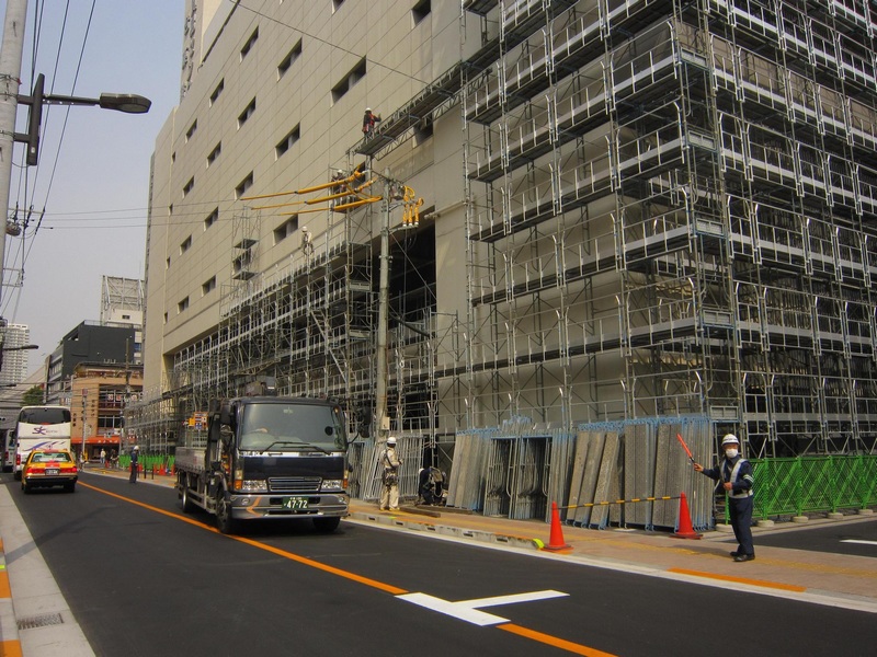 子洲日本三年建筑工